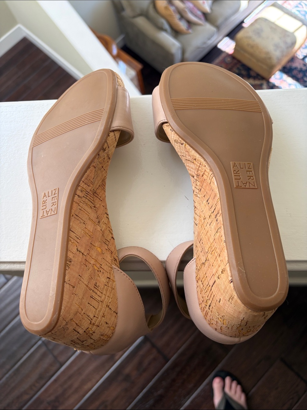 Naturalizer Areda Vint Mauve wedge sandals - Picture 5 of 5